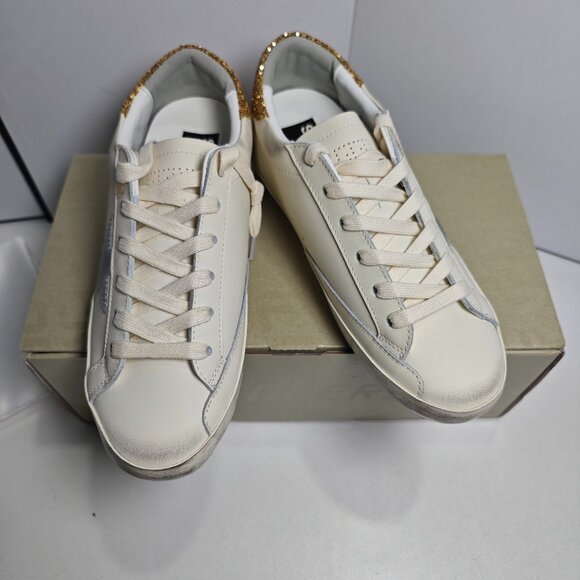 Golden Goose Shoes - Golden Goose Superstar Sneakers - Gold Glitter Star Edition